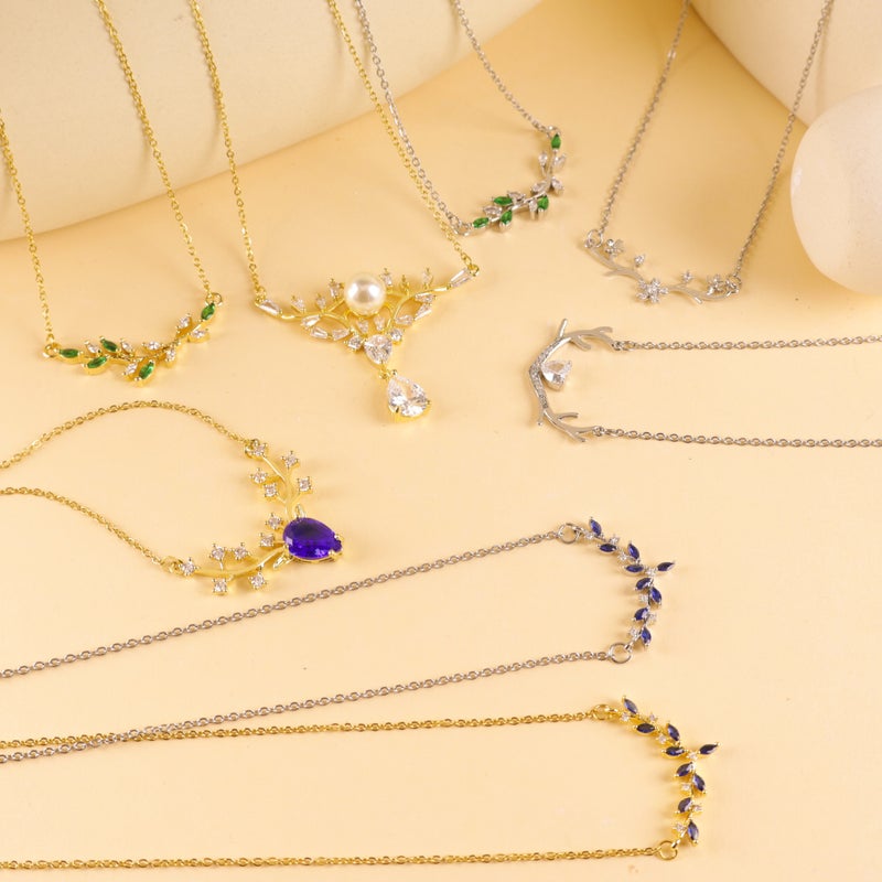 One Deer Necklace You New Deer Antler Titanium Steel Necklace Niche All-Match Fashion Accessories Simple Light Luxury Exquisite Necklace - Image 5